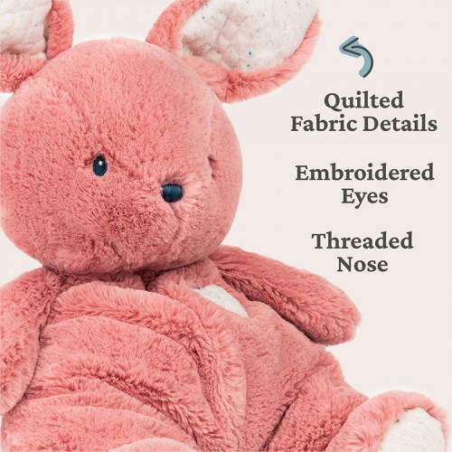 Gund Oh So Snuggly Bunny 12.5" Plush Toy | 0 months+ | Baby Soft Toy | Stuffed Toy